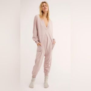 Free People Intimately just because long sleeve romper
